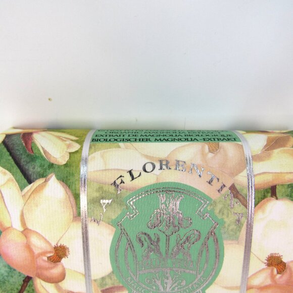 La Florentina Acqua Di Magnolia Fresh Magnolia 7 Oz 200g Made in Italy - Picture 2 of 8
